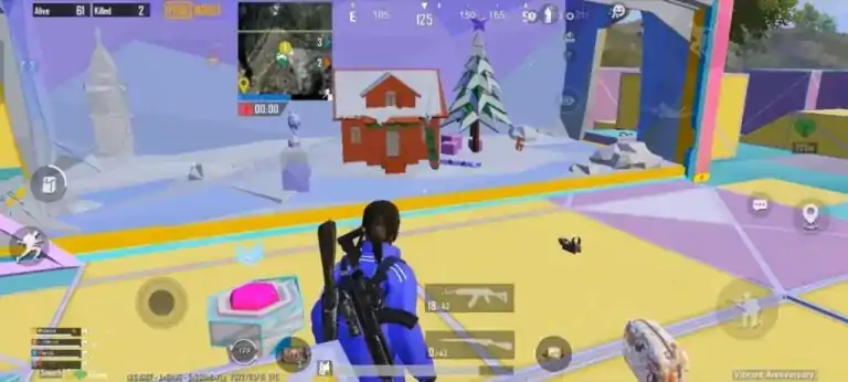 Vibrant Camp в режиме PUBG Mobile или BGMI Holi Dhamaka